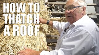 How to Thatch a Roof [upl. by Blackmore]