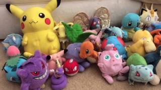 Pokemon Plush Collection UPDATED [upl. by Svoboda]