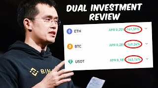 Binance Dual Investment Review [upl. by Aneeres]