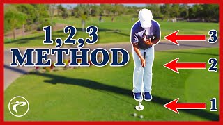 Golf Chipping Technique  123 Method [upl. by Dodie]