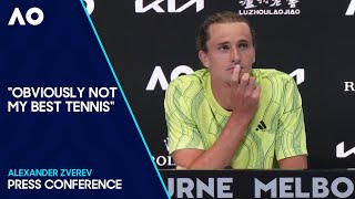 Alexander Zverev Press Conference  Australian Open 2024 First Round [upl. by Isadore]