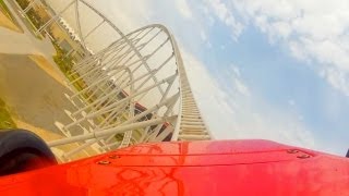 Formula Rossa POV  Worlds Fastest Roller Coaster Ferrari World Abu Dhabi UAE Onride [upl. by Dosh]