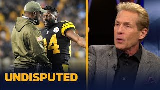 Skip and Shannon break down the rift between Antonio Brown and the Steelers  NFL  UNDISPUTED [upl. by Aihset]