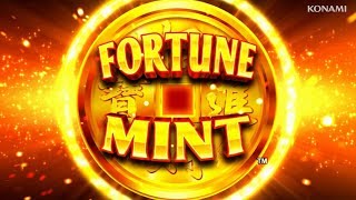 FORTUNE MINT  Official Slot Game Video  Konami Gaming Inc [upl. by Ariada]