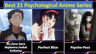 Best 21 Psychological Anime Series [upl. by Gross]