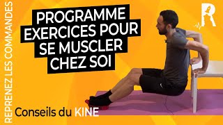 Renforcement musculaire complet  10 exercices full body [upl. by Oderf186]