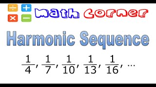 Harmonic Sequence [upl. by Gerger]