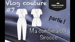 Coudre la combinaison Sirocco de Deer and Doe  partie 12 [upl. by Stephanus]