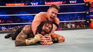 FULL MATCH  Roman Reigns vs John Cena – Universal Championship Match WWE SummerSlam 2021 [upl. by Nailuj]