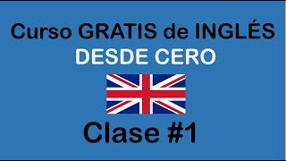 Clase 1 de INGLÉS BÁSICO  SOY MIGUEL IDIOMAS [upl. by Othe930]