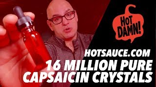 Pure Capsaicin Crystals  16 Milion Scoville [upl. by Trevar5]