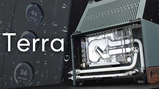 Liquid TERRA Custom Loop High End SFF Build [upl. by Atena]