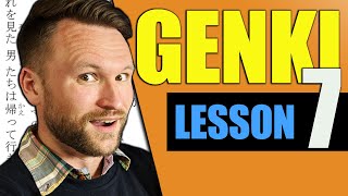 【N5】Genki 1 Lesson 7 Japanese Grammar Made Clear [upl. by Grantley]