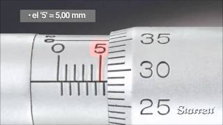 ¿Como leer el micrómetro en milímetros [upl. by Htezil222]