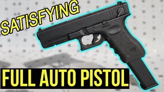 Satisfying FULL AUTO Pistol  Elite Force Glock 18C Straight Outta the Box [upl. by Adnole]