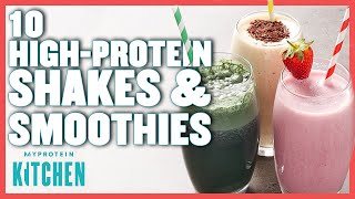 10 Delicious HighProtein Shake amp Smoothie Recipes  Myprotein [upl. by Sido]