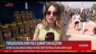 ÇUBUK TURŞU FESTİVALİ 2023 TV100 EKRANLARINDA [upl. by Mistrot]