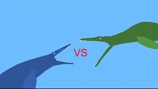 Mosasaur vs Pliosaur [upl. by Rusell838]