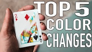 BEST COLOR CHANGES  Top 5 [upl. by Rennug]