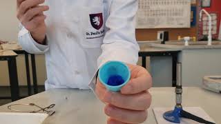 Thermal Decomposition of CopperII Nitrate [upl. by Odnumyer]