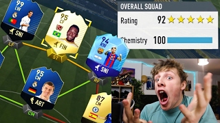 I GOT A 192 FUT DRAFT  FIFA 17 WORLD RECORD [upl. by Rosenthal]