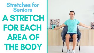 11Minute Seated Stretches for Seniors FullBody Relief [upl. by Vtehsta884]