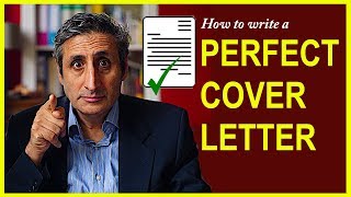 How to Write a Perfect COVER LETTER in Six Steps with Example [upl. by Kelby]