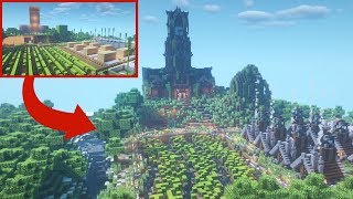 Transforming LazarBeams Minecraft Base [upl. by Annadroj]