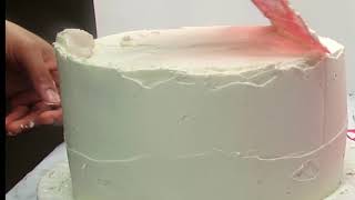 How to Decorate a Cake for Beginners Without Tools [upl. by Akoek123]