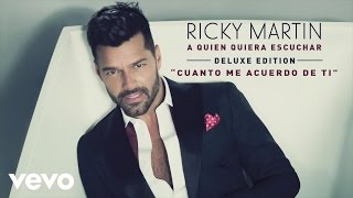 Ricky Martin  Cuanto Me Acuerdo de Ti Cover Audio [upl. by Plossl101]