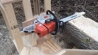 DIY Chain Saw Mill Alaskan Saw Mill [upl. by Eiramanig410]