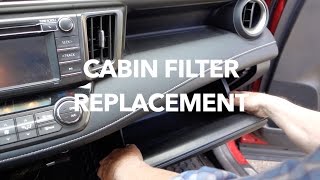 How to replace Toyota RAV4 cabin air filter [upl. by Nesbitt]