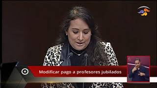 Modificar pago a profesores jubilados [upl. by Annaerdna]