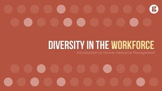 Diversity in the Workforce [upl. by Anitnegra]