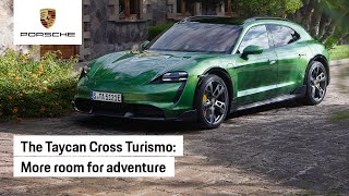 Porsche Taycan Cross Turismo Highlights [upl. by Ddet]