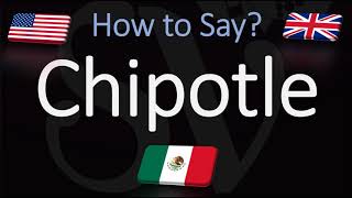 How to Pronounce Chipotle CORRECTLY Mexican Grill Pronunciation [upl. by Aicercal]