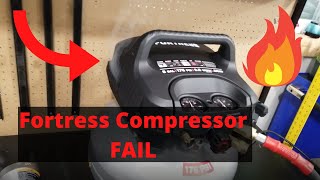 Fortress Air Compressor  Epic FAILURE [upl. by Celeste]