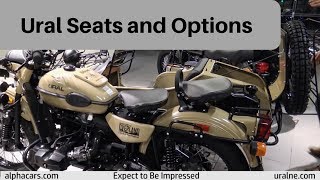 Ural Seating Options for cT Gear Up and Retro [upl. by Buatti]