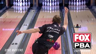 2021 USBC Masters Stepladder Finals  Full PBA Bowling Telecast [upl. by Hakvir996]