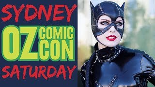 SYDNEY COMICCON 2018 Saturday as Batman Returns Catwoman [upl. by Obediah]