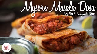 Mysore Masala Dosa Recipe  Chef Sanjyot Keer [upl. by Katheryn80]