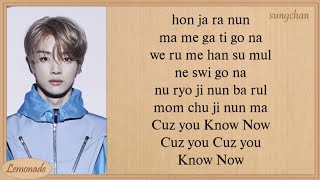 NCT U  Know Now Easy Lyrics [upl. by Clance]