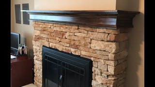 Build A Fireplace Mantel [upl. by Sirrot]