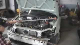 Auto Body Frame Straightening [upl. by Alyakim]