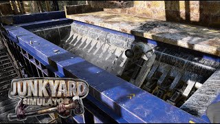 Buying The Massive Grinder  Junkyard Simulator [upl. by Wetzel]