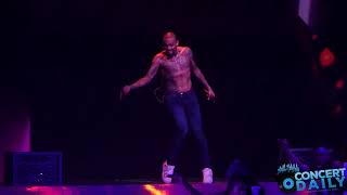 Chris Brown performs quotNo Guidancequot live indiGOAT Tour Baltimore [upl. by Ahsiryt842]