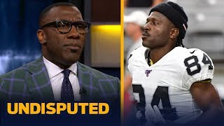 Antonio Browns antics are only going to get worse with Raiders— Shannon Sharpe  NFL  UNDISPUTED [upl. by Gerti]