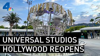 Universal Studios Hollywood Fully Reopens  NBCLA [upl. by Alexis305]