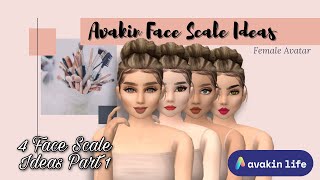 Avakin life face look ideas  Avakin Life Tutorial [upl. by Ihsar]