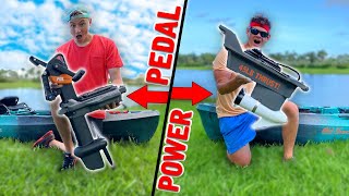 Which Kayak Is Actually BEST  Pedal vs Power Kayak [upl. by Nytnerb]